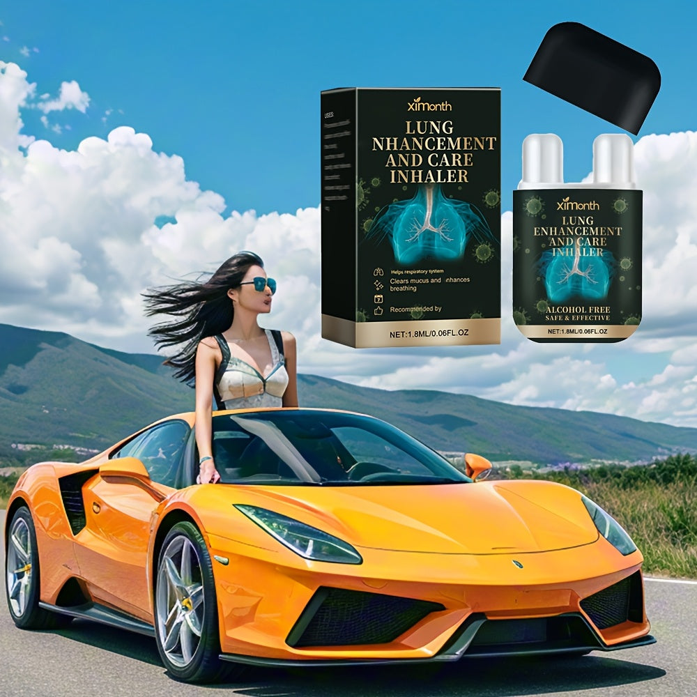 Car Nasal Inhaler - Herbal Extracts for Refreshment & Relaxation
