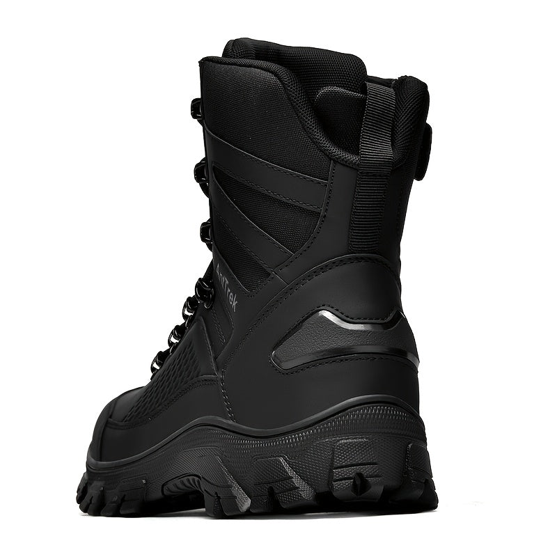 Men's Combat Boots - Wear-Resistant Hiking Thick-Sole