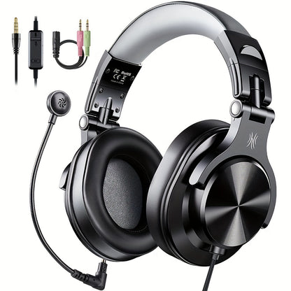 Oneodio A71D Wired Gaming Headset - Detachable Mic & Surround Sound