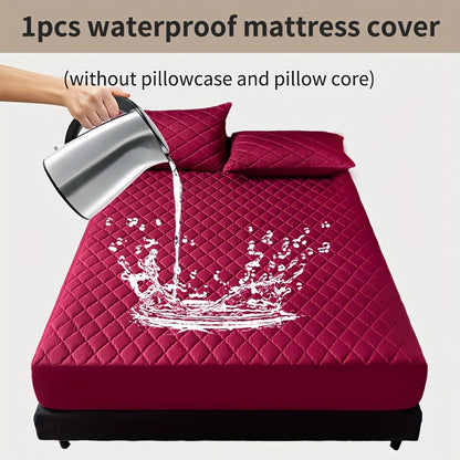 Waterproof Mattress Protector - Breathable Dustproof Fitted Sheet