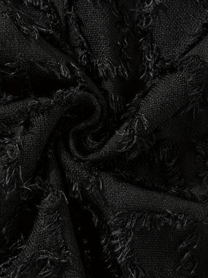 Men's Plaid Shirt Jacket - Furry Loose Fit