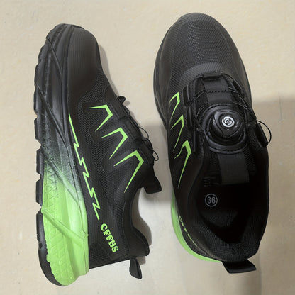 AMAWEI Women's Steel Toe Work Boots - Slip-Resistant Safety