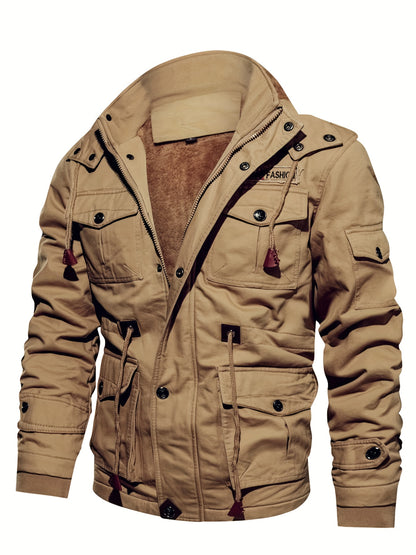 Men's Heavyweight Winter Jacket - Thermal Insulated