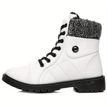 Women's Winter Boots - Side Zipper Plush