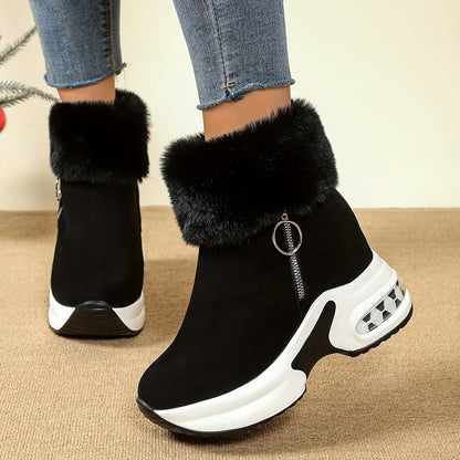 Women's Autumn/Winter Fuzzy Boots