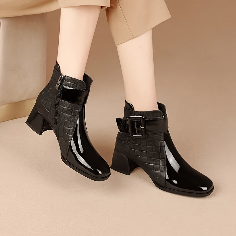 Women's Chunky Heel Ankle Boots