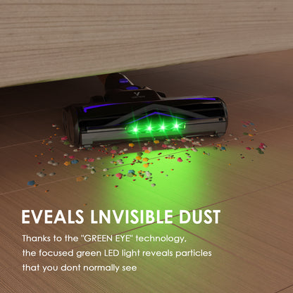 VORTISYS Cordless Vacuum Cleaner 500W - 1.3L Display Anti-Tangle