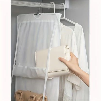 Multi Layer Hanging Bag Organizer - Space Saving Wardrobe