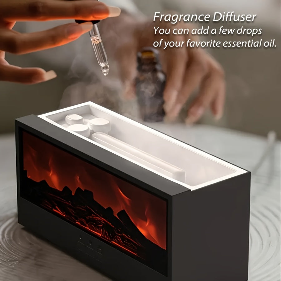 Realistic 3D Flame Effect Diffuser
