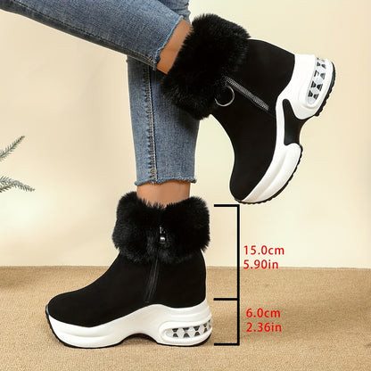Women's Autumn/Winter Fuzzy Boots
