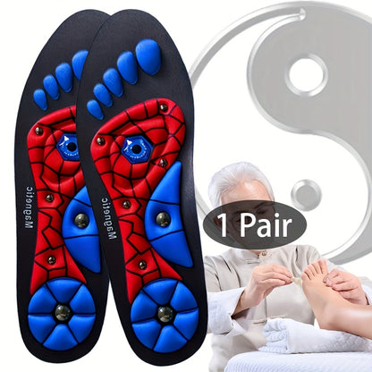 Magnetic Acupoint Massage Insole - EVA Arch Support Breathable