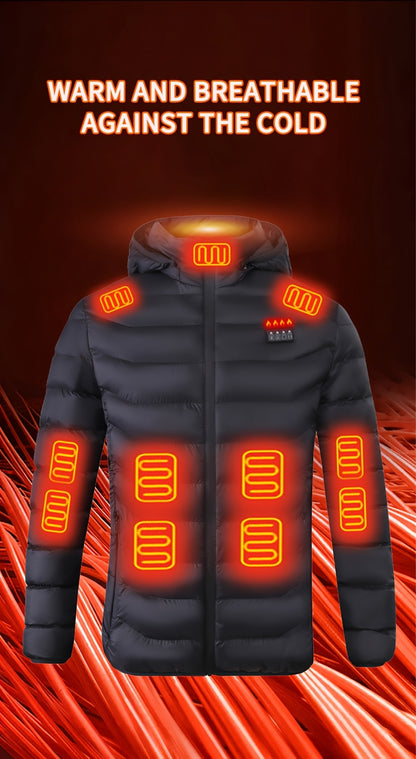 Heated Jacket - 3 Heat Settings 21 Heating Zones
