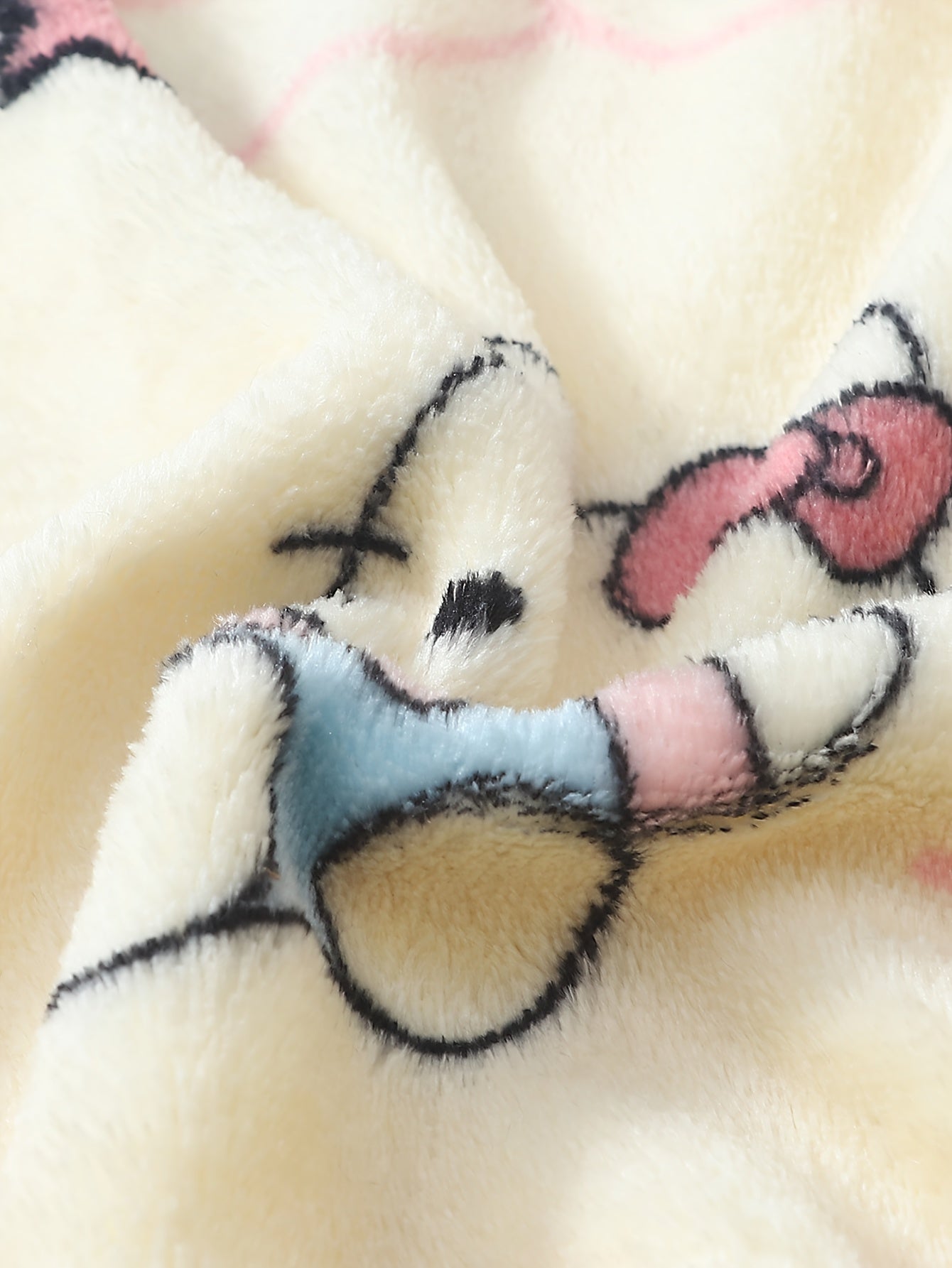 Hello Kitty Women's Flannel Sleep Pants - Thick Warm Winter