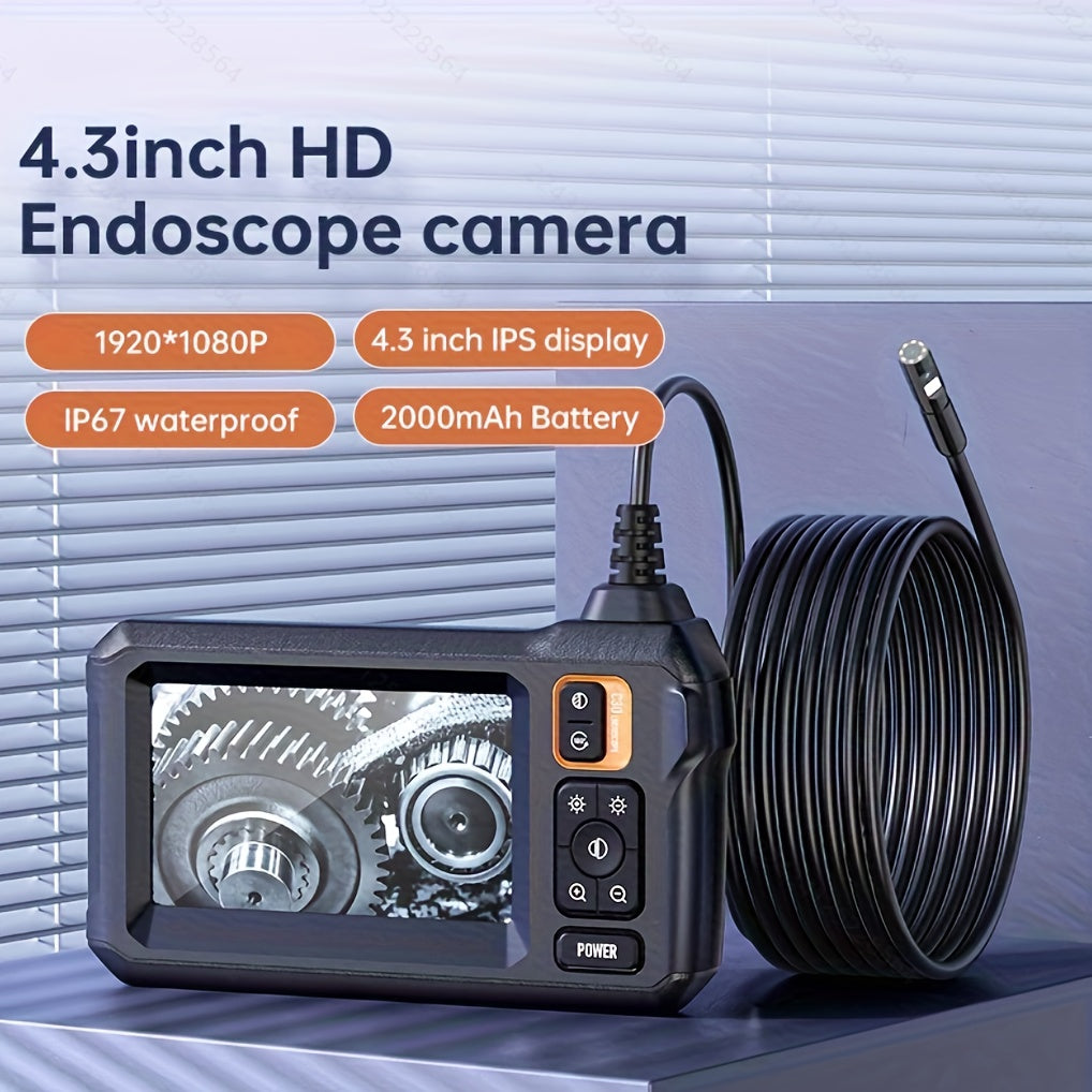 LCD Industrial Endoscope – 8mm Dual/Single Lens Camera