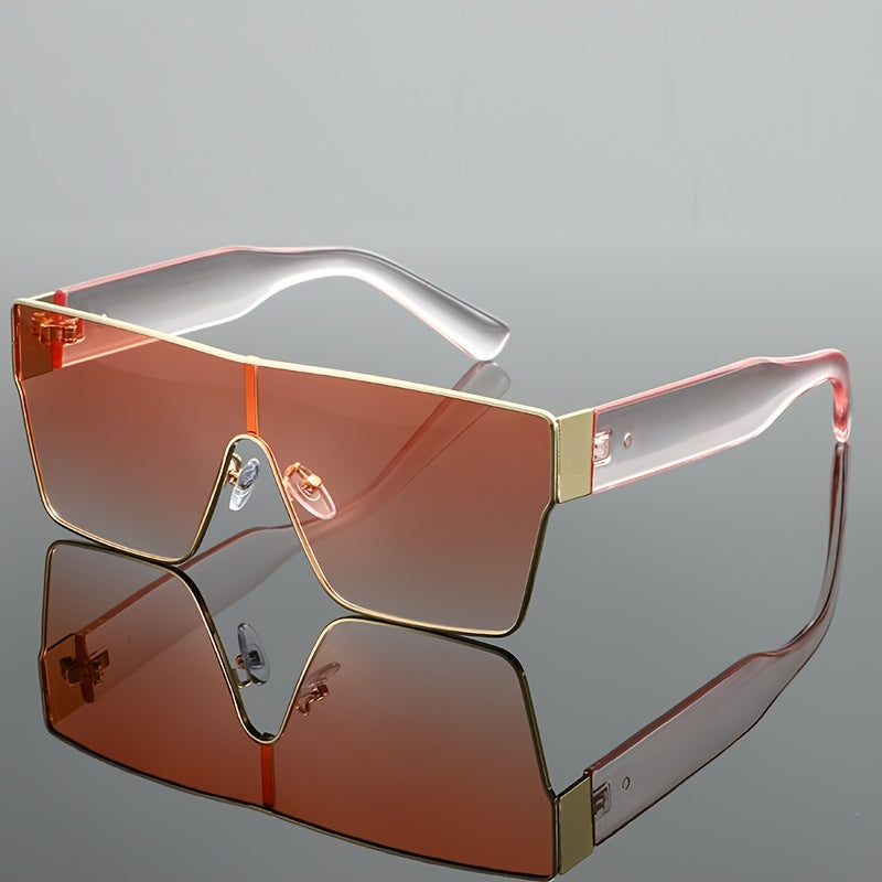 Oversized Square Glasses - Unisex