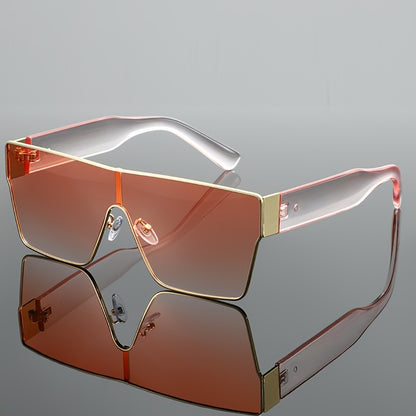 Oversized Square Glasses - Unisex