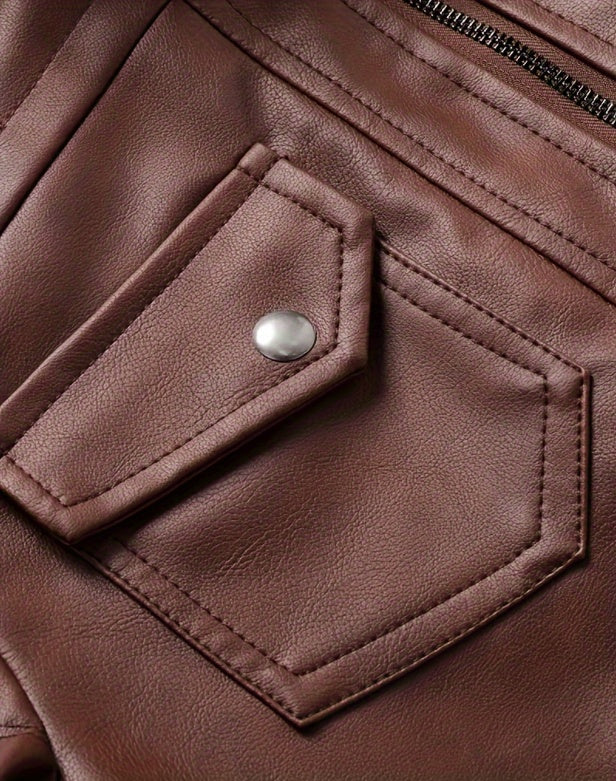 Men's Hooded Jacket - Full-Zip Zippered Pockets Lightweight