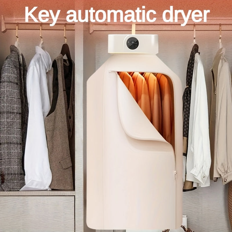Upgraded Portable Plug-in Dryer - Timed Mini Compact with Bag