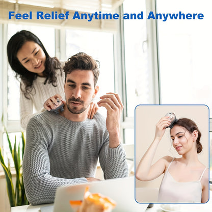 Electric Head Massager – Handheld Portable Scalp & Body Relaxation