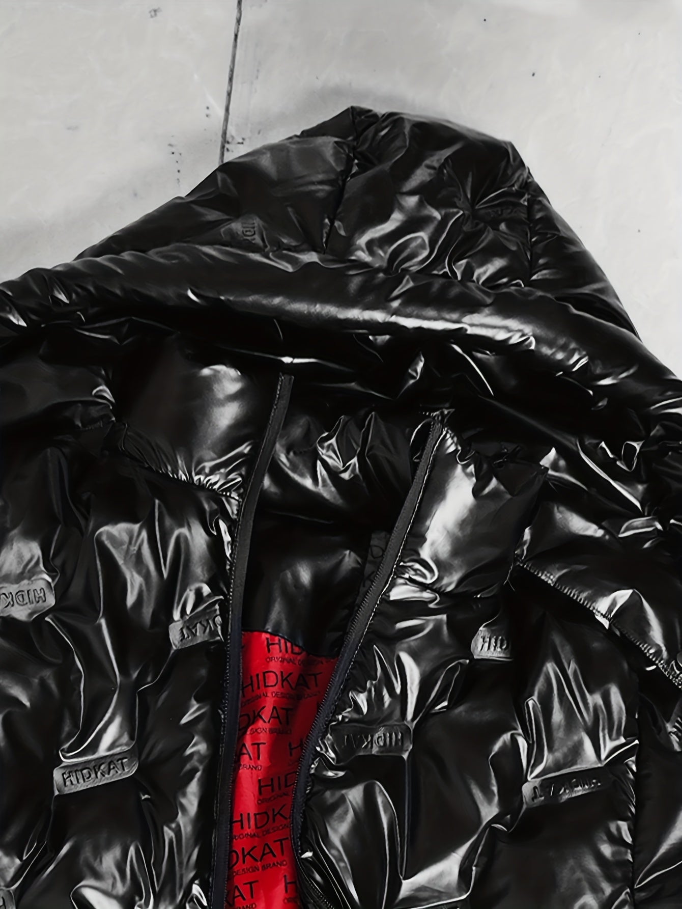 Men's Winter Puffer Jacket - Full-Zip Warm Coat Regular Fit