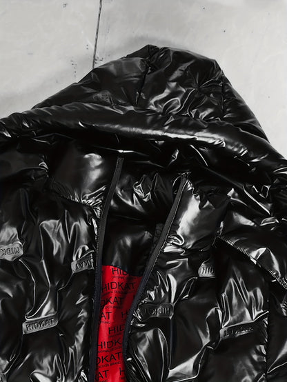 Men's Winter Puffer Jacket - Full-Zip Warm Coat Regular Fit