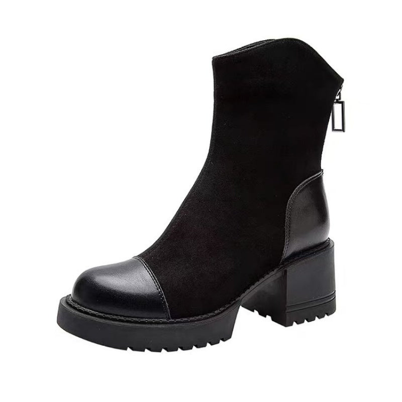 Women's Chunky Heel Ankle Boots