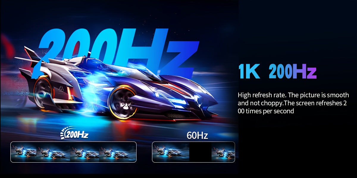 Gawfolk 24.5" Gaming Monitor - 200Hz Full HD IPS Flat Panel