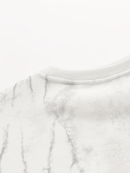 Men's Tie-Dye Sweatshirt - Round Neck Pullover