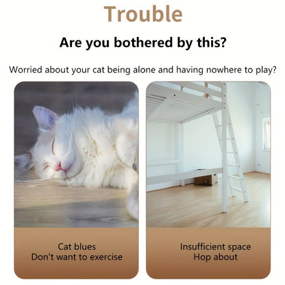 Cat Tree Tower - Multiple Platforms Scratching Posts Wooden