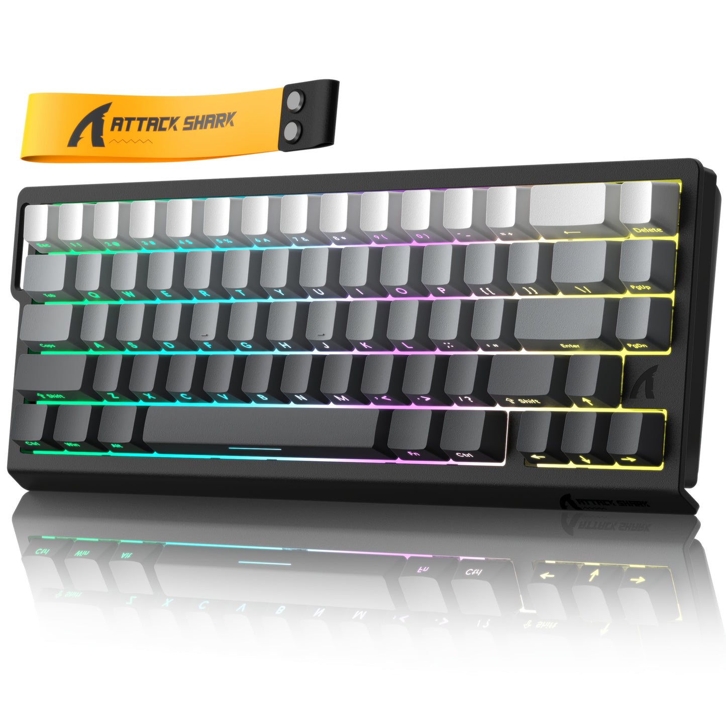 ATTACK SHARK X68HE Rapid Trigger Gaming Keyboard - Magnetic Switch