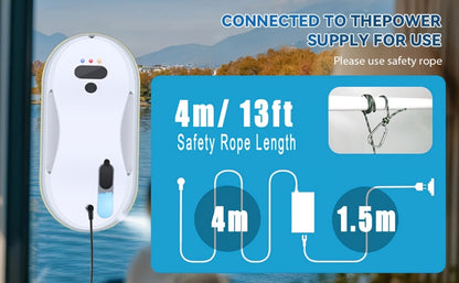 Intelligent Automatic Window Cleaner - Remote Controlled