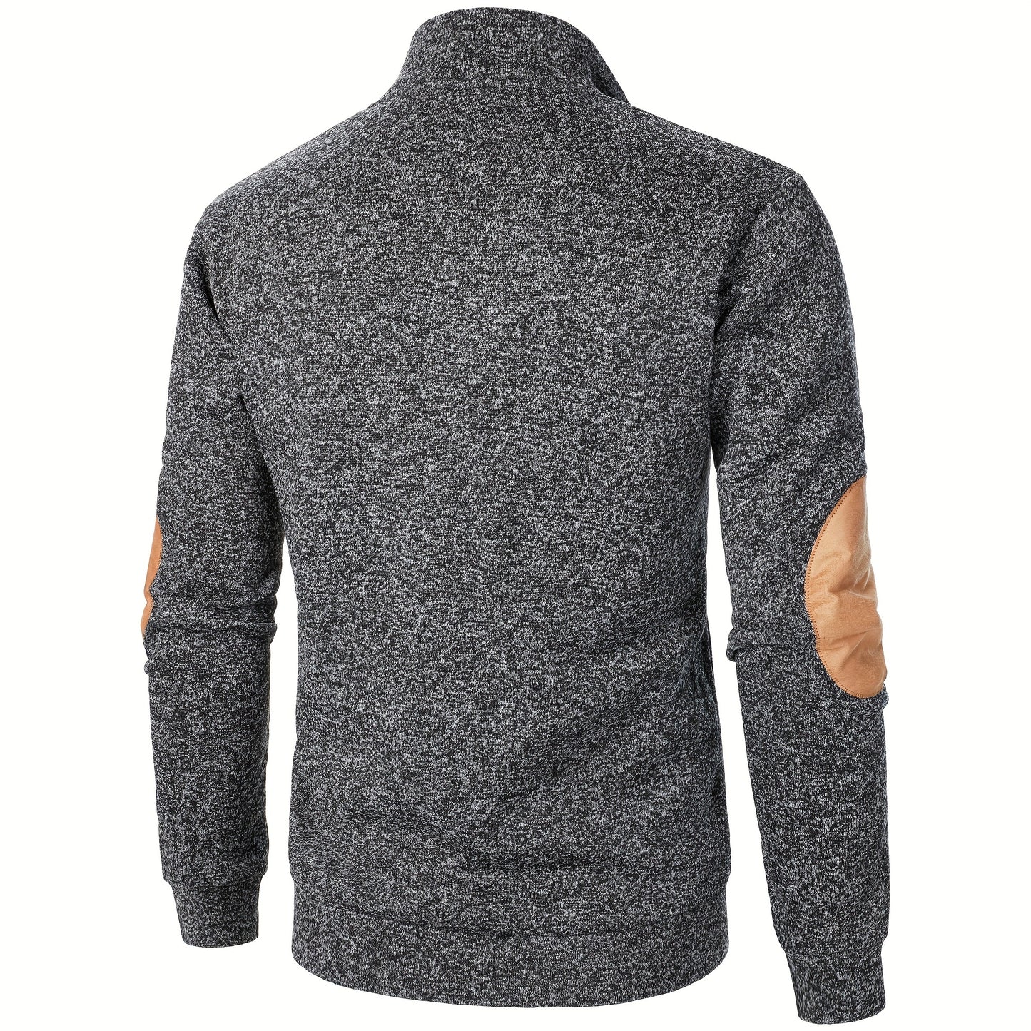Men's Stand-Collar Casual Sweatshirt - Autumn Winter Long Sleeve