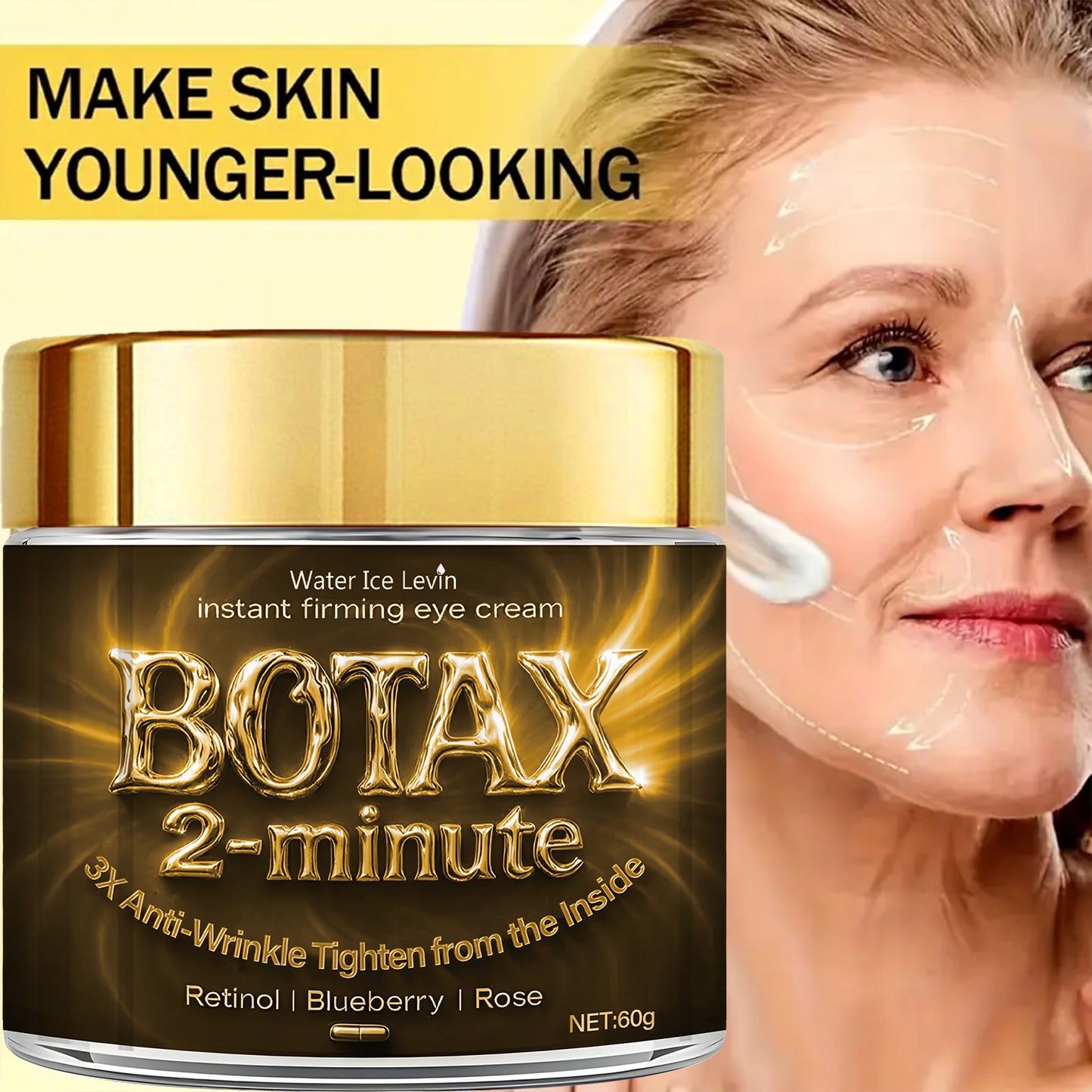 Instant Firming Face Cream - Collagen Bee Venom Hyaluronic Acid
