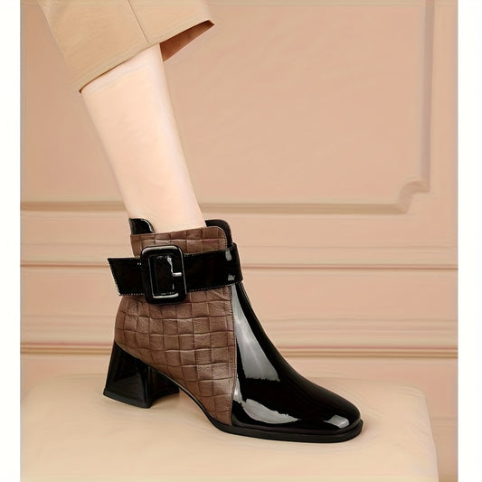 Women's Chunky Heel Ankle Boots