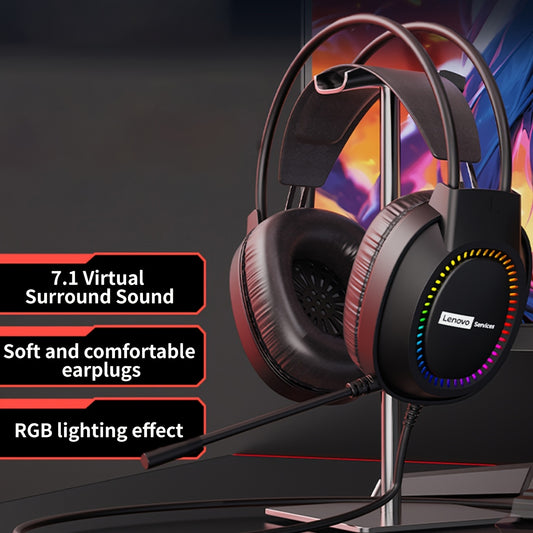 Lenovo Headset 7.1 Surround - RGB with Noise Cancelling Mic