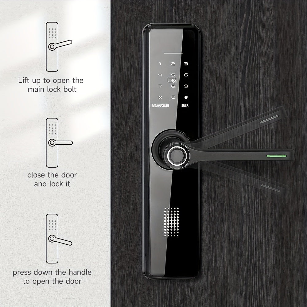 SUMUS Smart Door Lock - Keyless Entry WiFi App Aluminum Alloy