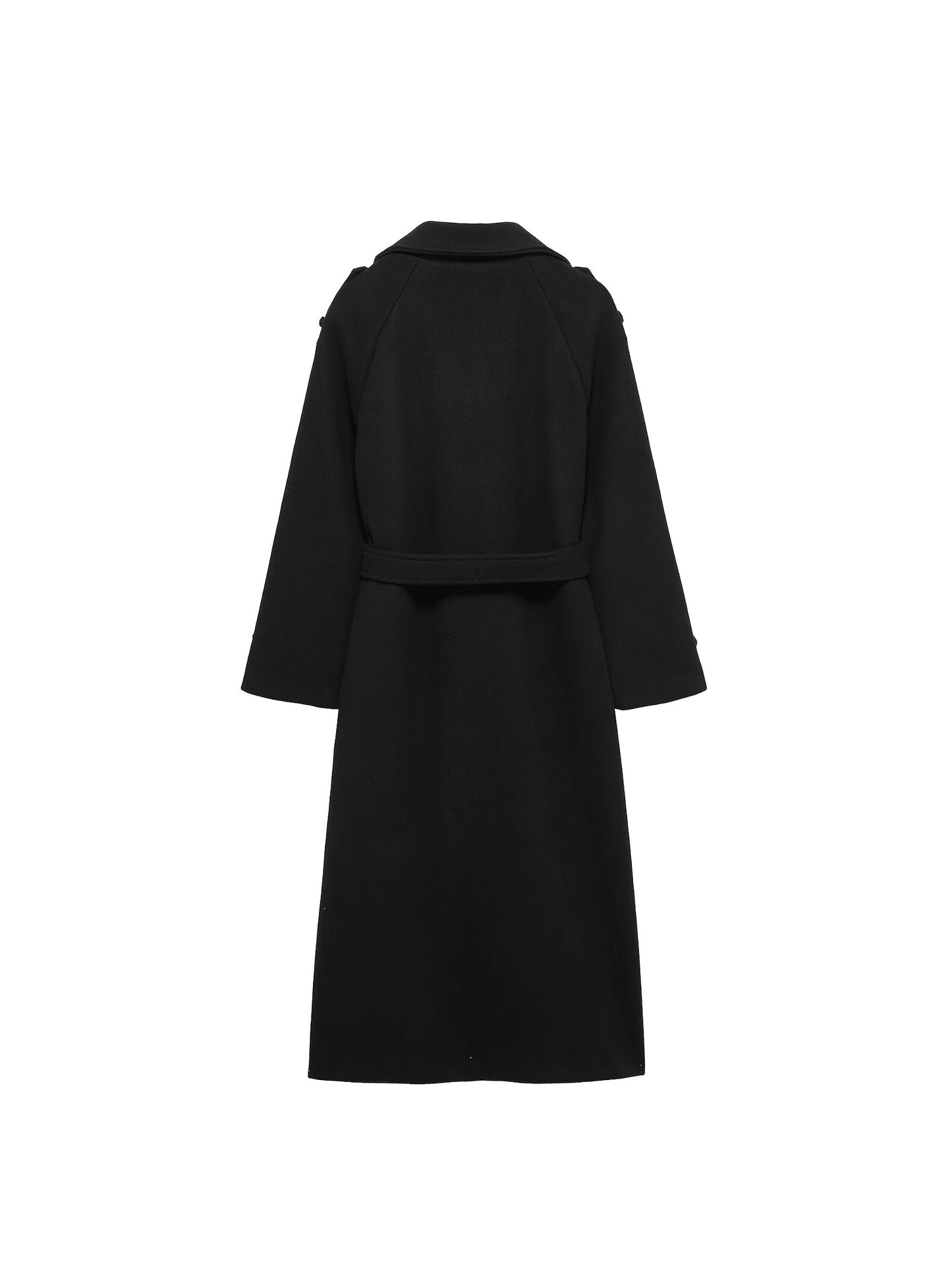 Women's Elegant Double-Breasted Windbreaker - Belted Trench Coat