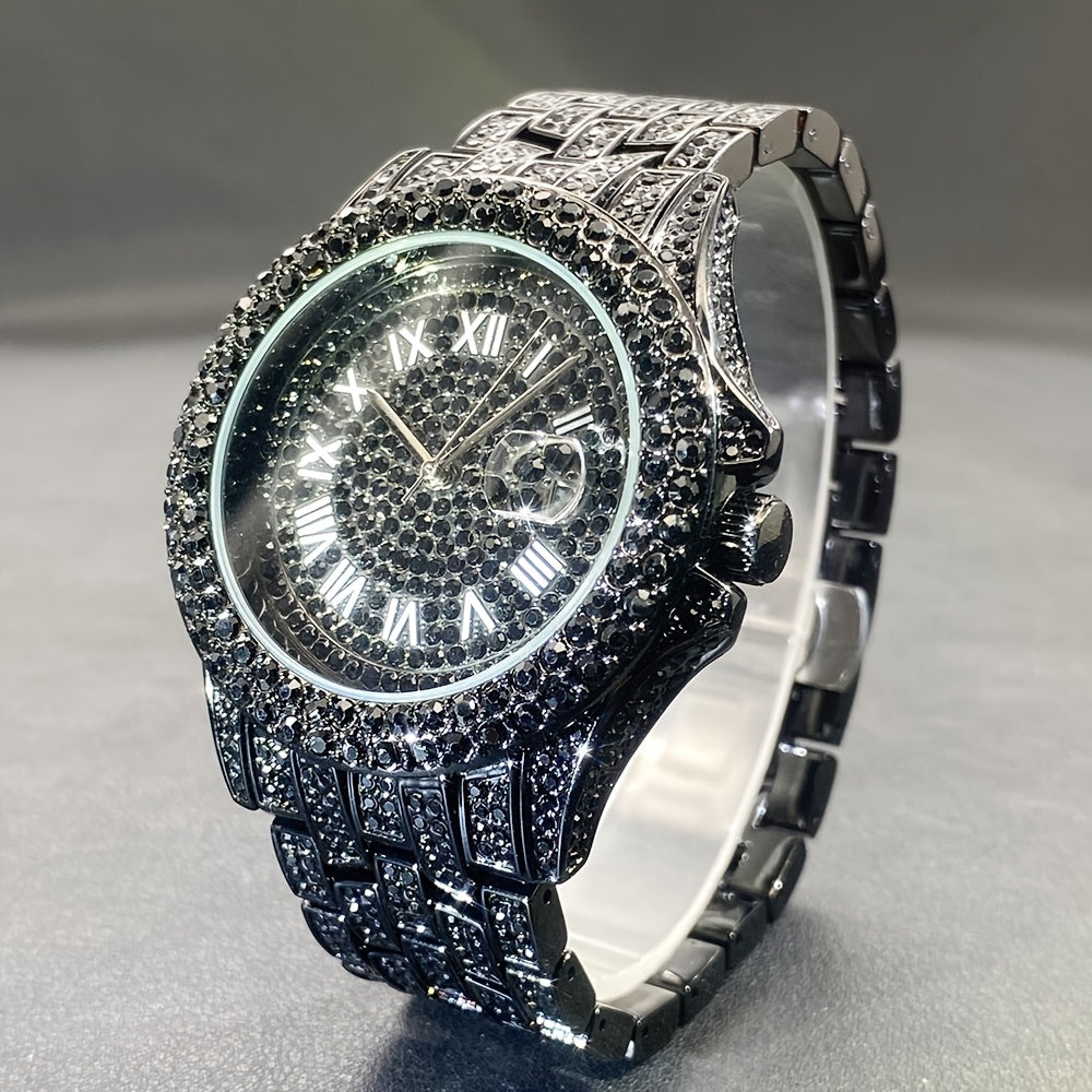 MISSFOX Rhinestone Quartz Watch - Sparkling Ice Watch