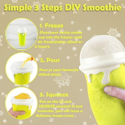 Quick-Freeze Slushy Cup Maker - Reusable