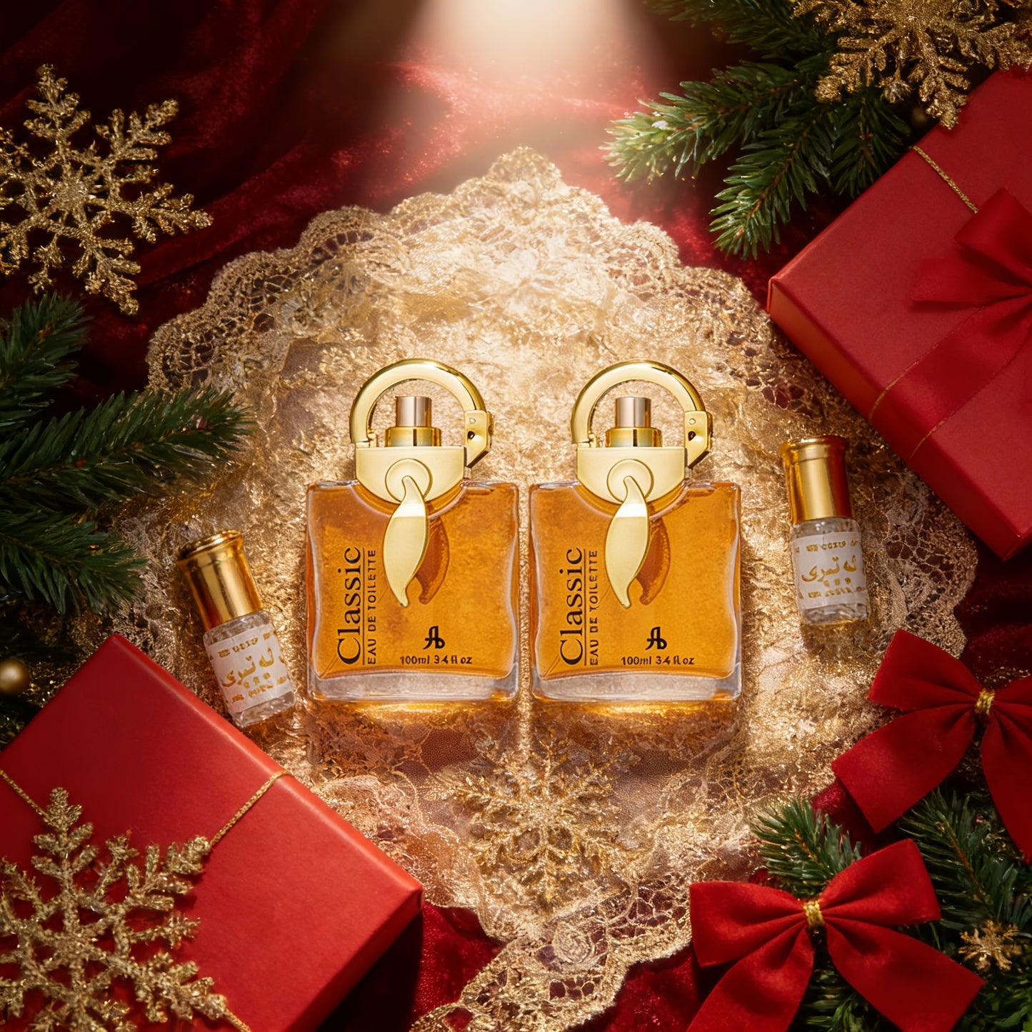 Arabian Series Unisex Perfume 2 Bottles - Floral Woody Vegan