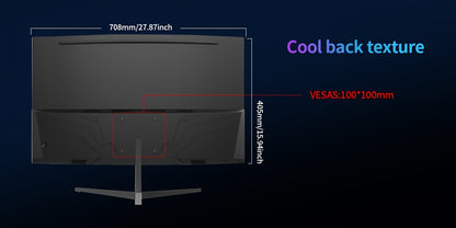 Gawfolk 32" Curved Gaming Monitor - 240Hz VA Panel FHD