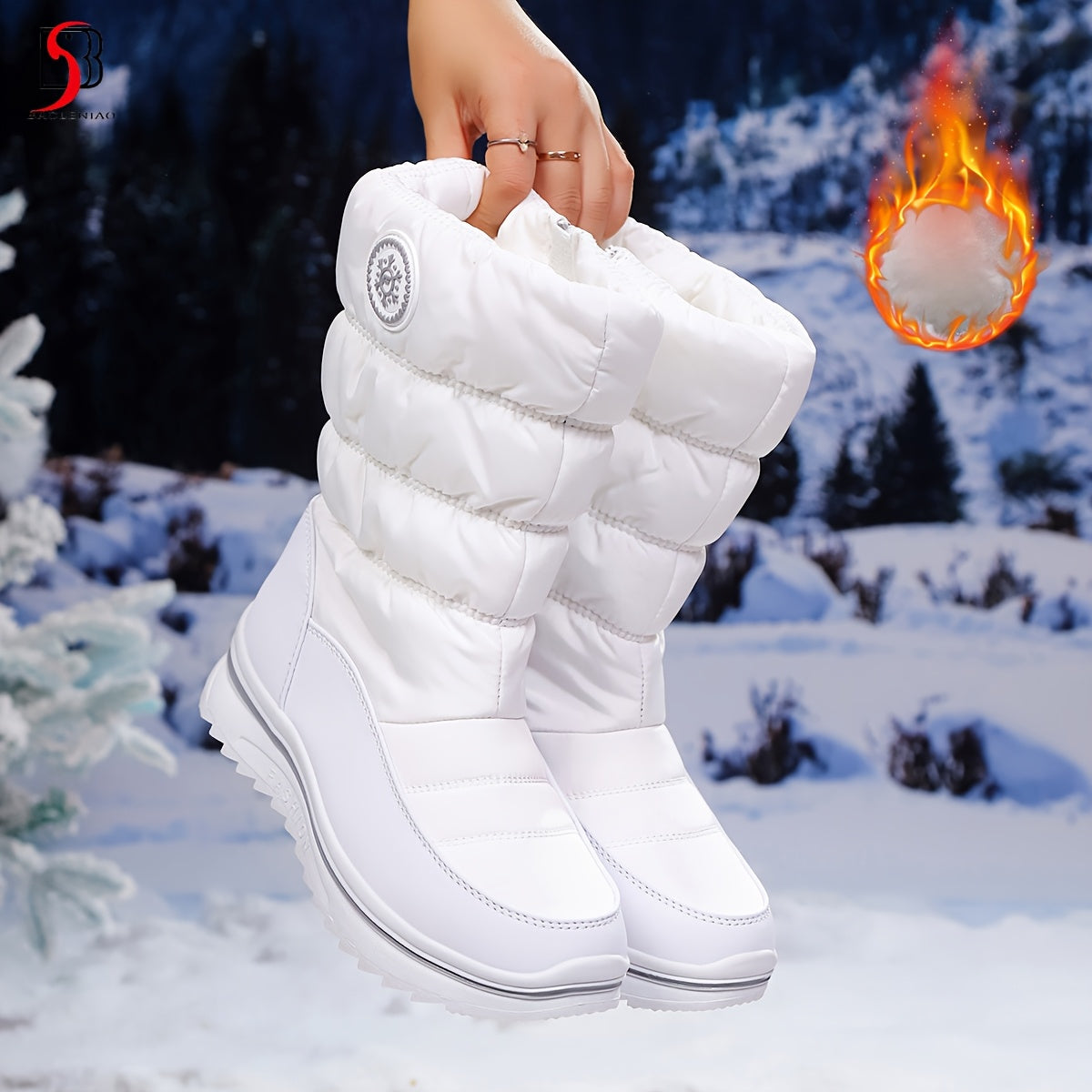 Women's Winter Warm Snow Boots - Anti-Slip -40°C