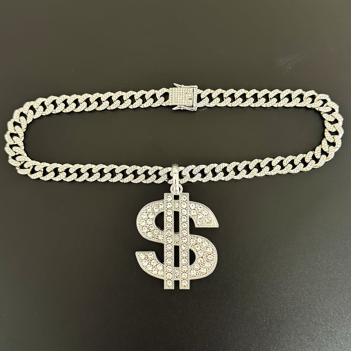 Men's Heavy-Duty Dollar Sign Necklace