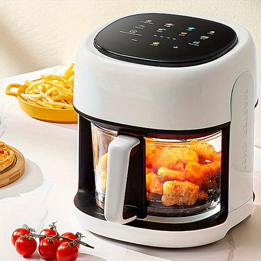 Intelligent Compact Air Fryer 4.5L - Glass 360° Window