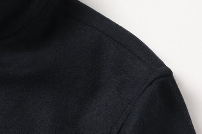 Men's Autumn/Winter Tweed Coat - Business Double-Breasted Wool