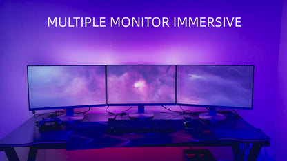 RGBIC LED Monitor Light Strip –  Sync Lights