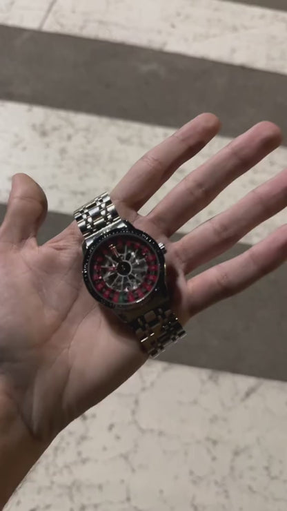 DULUNWE Spinning Roulette Automatic Watch